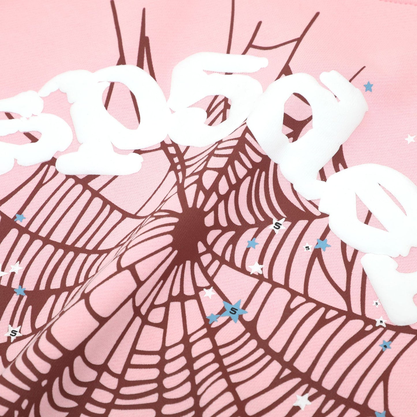 Pullover Pink Sweatshirt Unisex Fashion Classic Spider Web Print Hoodie