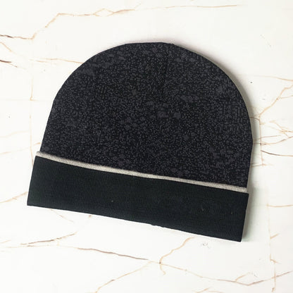 Autumn and Winter Popular Wool Knitted Light Board Beanie Hat European and American All-Matching Twill in Stock Warm Adult Beanie Hat