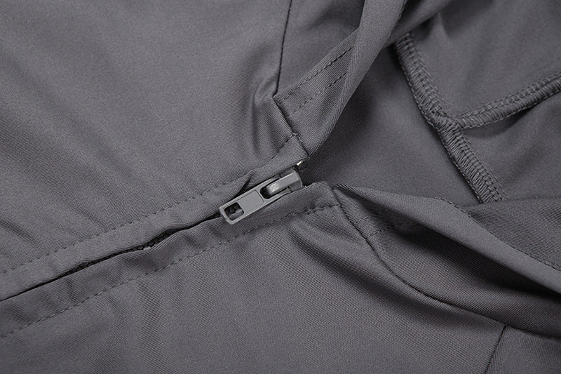 2025 Autumn Women's New Fashion Hooded Camouflage Print Long Sleeve Sports Trendy Slim Fit Long Pants Two-Piece Set