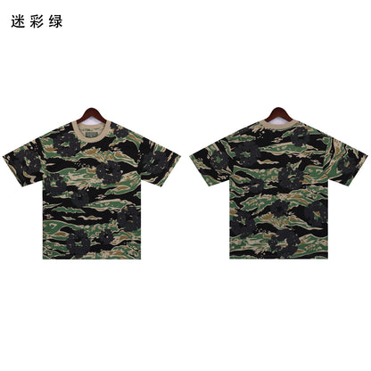 2025 Spring and Autumn New Foam Print Unisex Youth Couple Outfits European and American Trendy Brand Plus Size Loose Pullover Sweatshirt