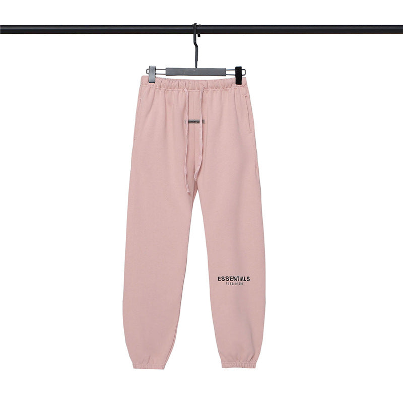 GMabcd Essen-tials Sweatpants Trendy Brand Casual Pants Fog Spring Autumn Thin Fleece Cross-border Trendy Versatile