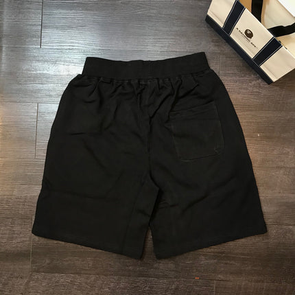 Trendy Brand BP Classic Shark Camouflage Men's Casual Loose Sports Five-Point Shorts High-End Terry Drawstring Shorts Trend