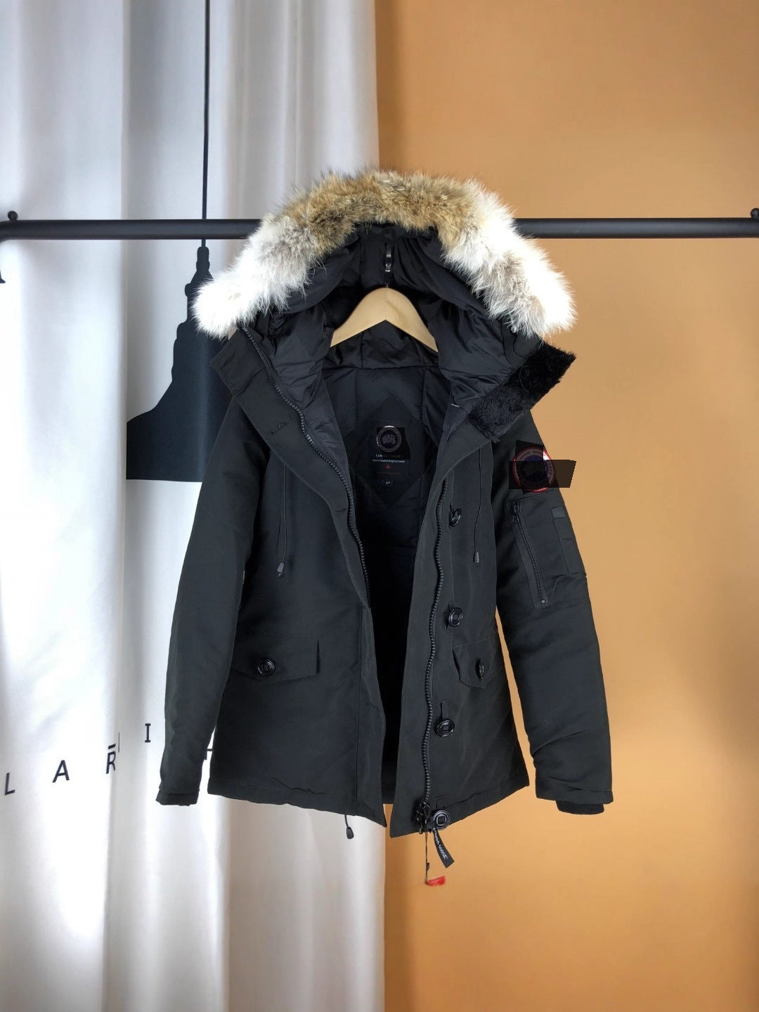 Hot-Selling Big Goose Duck Down 03 Style Flight Jacket White Duck Down Parka Coat Putian High Version 2026 Autumn Winter