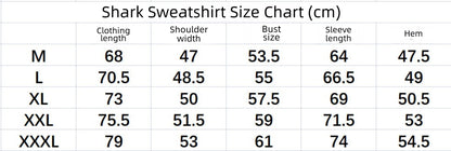 Baby Apee Shark Camouflage Hooded Cardigan Zipper Fashion Brand Comfortable Men's Women's Pullover Coat