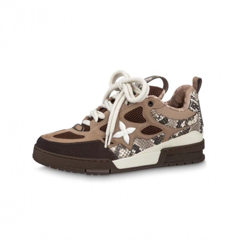 Men's Sneakers Men's and Women's Loafers Height-Increasing Thick-Soled Dad Shoes Fashionable Versatile Couple's Sneakers