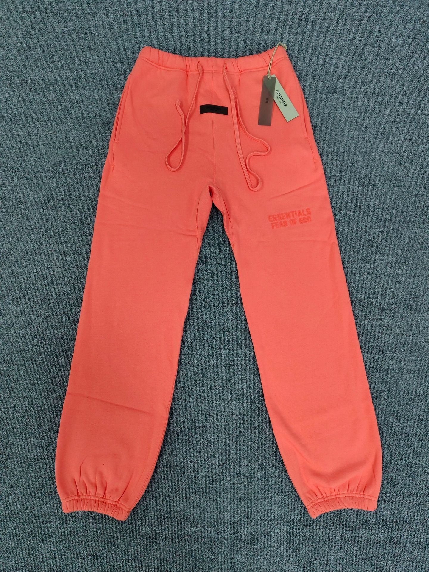 GMabcdFOG Double Line ESSENTIALS Chest Silicone Double Row Letter Hoodie Essentials Sweatshirt