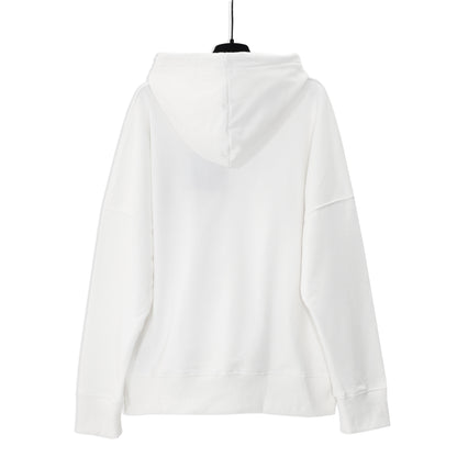 Pullover Sweatshirt for Couples, Simple Letter Print, Drawstring Style, Versatile Hoodie