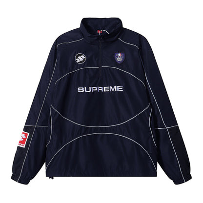 Supreme Ducati Collaboration Racing Style Windbreaker Jacket for Men
