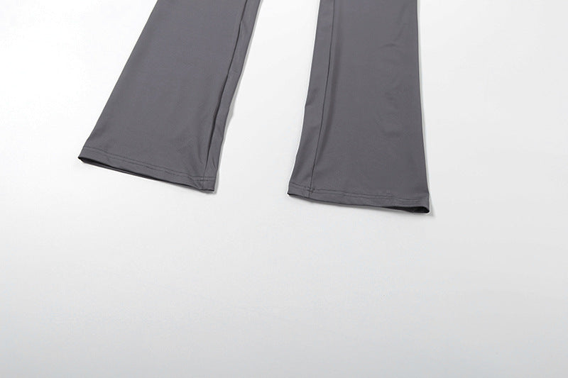 2025 Autumn Women's New Fashion Hooded Camouflage Print Long Sleeve Sports Trendy Slim Fit Long Pants Two-Piece Set