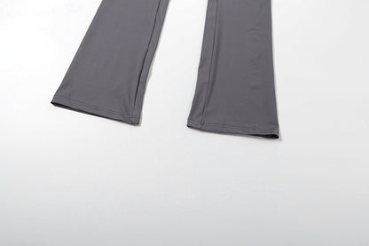 2025 Autumn Women's New Fashion Hooded Camouflage Print Long Sleeve Sports Trendy Slim Fit Long Pants Two-Piece Set