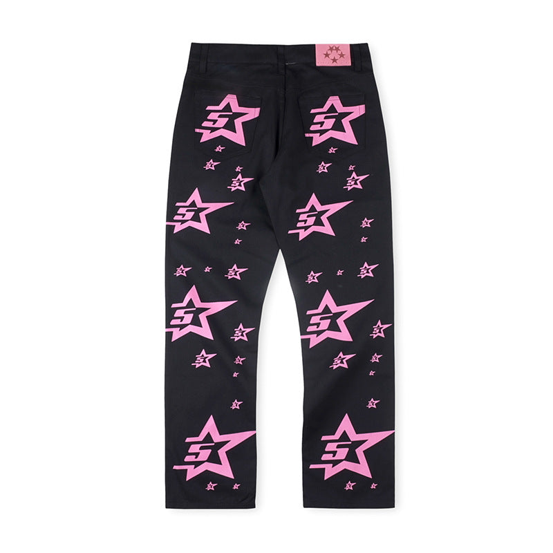 GMabcd-Sp5der worldwide 555555 Casual Denim Suit