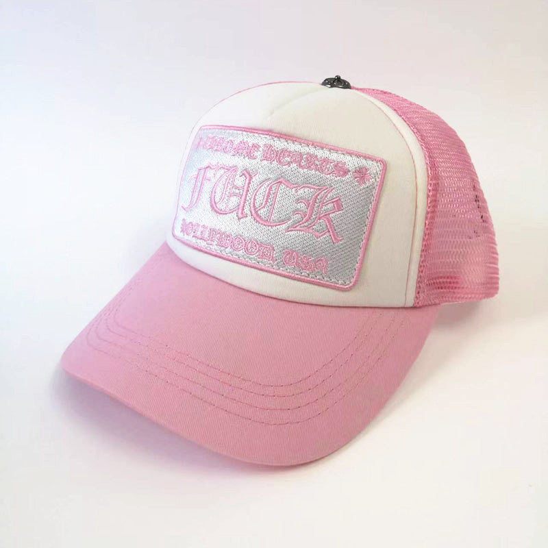 CH Cro Hat Embroidery Fashion Hip-Hop Sunshade Mesh Hat Women Flat Sun Baseball Cap FK Letter Outing