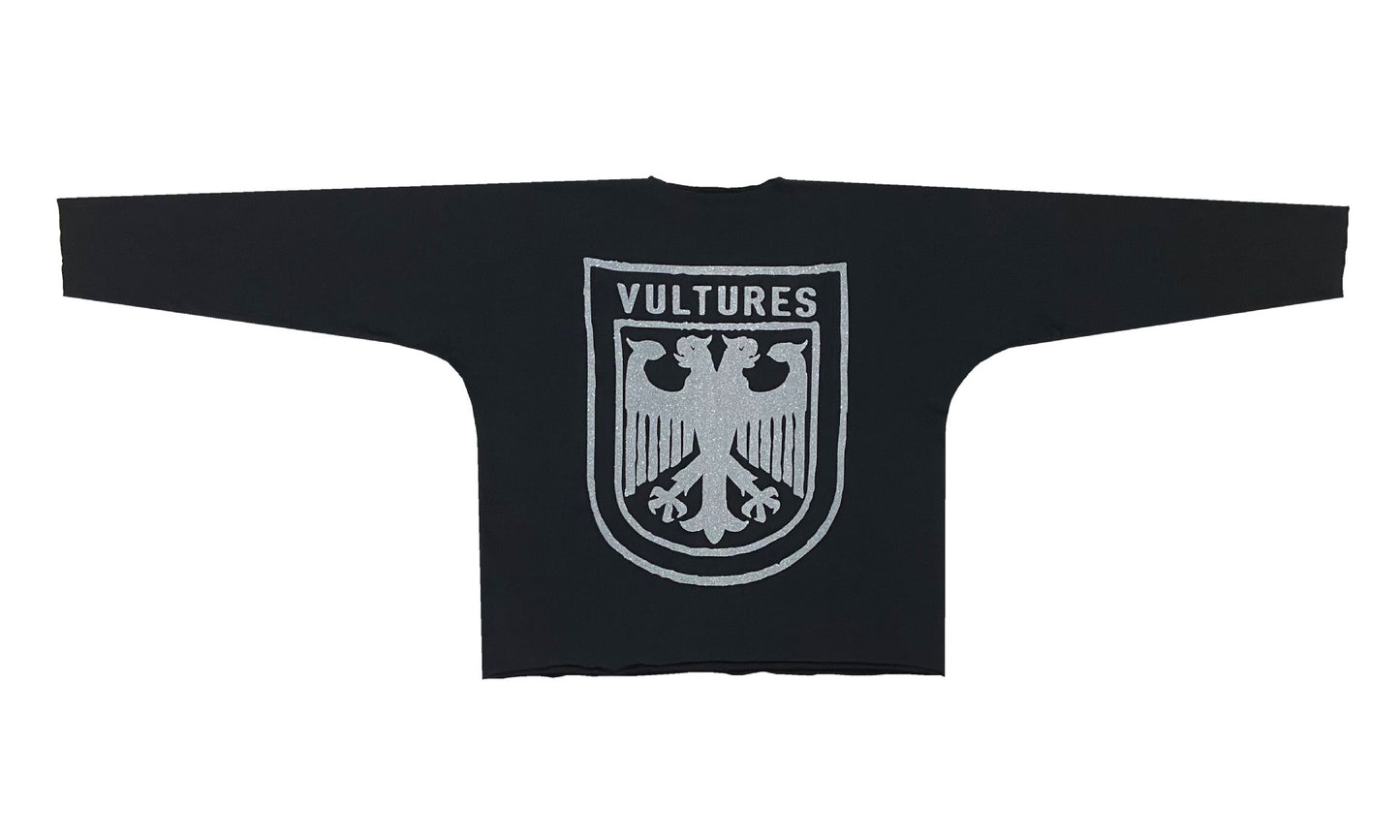 American Street Style Vultures Merchandise European and American Vest High Street Hip-Hop Unisex Long Sleeve T-Shirt