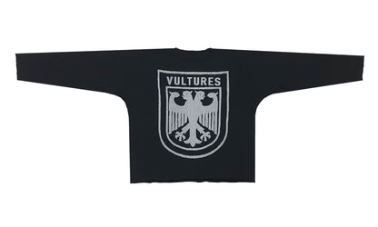American Street Style Vultures Merchandise European and American Vest High Street Hip-Hop Unisex Long Sleeve T-Shirt