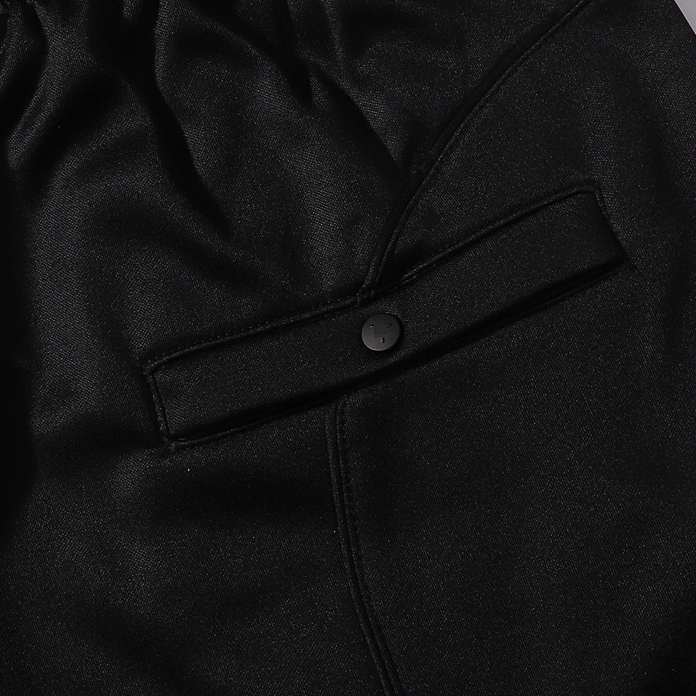 Gmabcd-sup Hoodie Collaboration Joe Loose Fit Autumn Winter Fleece Zipper Jacket Street Fashion Patchwork Hooded Sweatshirt