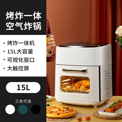 Air Fryer New Air Fryer Home Large Capacity Chips Machine Multi-Functional Deep Frying Pan