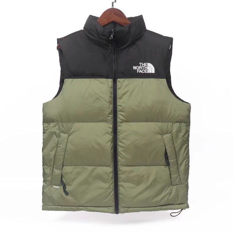 GMabcdNorth-Face 1996 Down Vest Unisex American Version TNF700 Puff Embroidery Winter Vest Couple Style Reversible