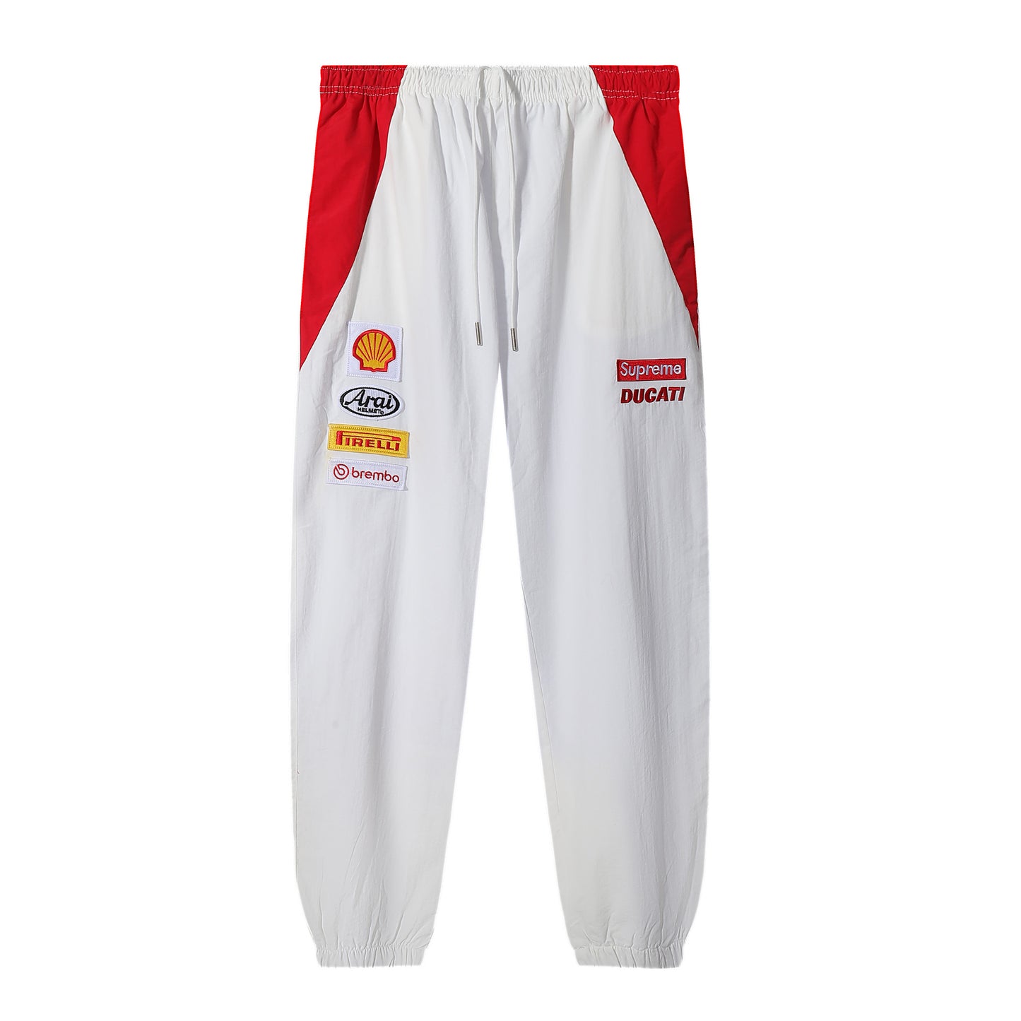 Supreme Ducati Collaboration Racing Style Windbreaker Jacket for Men