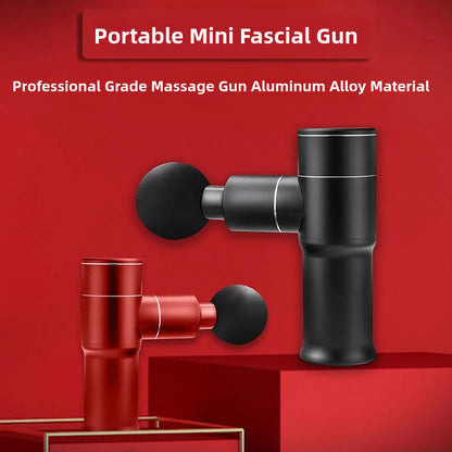 Mini Massage Gun Portable Fitness Muscle Relaxation Massager Mini Mute Household Neck Cream Instrument