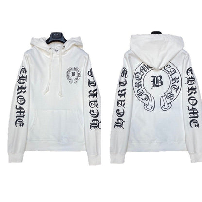 CH Croix cotton fleece embroidery hoodie g5