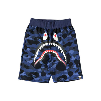 Trendy Brand BP Classic Shark Camouflage Men's Casual Loose Sports Five-Point Shorts High-End Terry Drawstring Shorts Trend