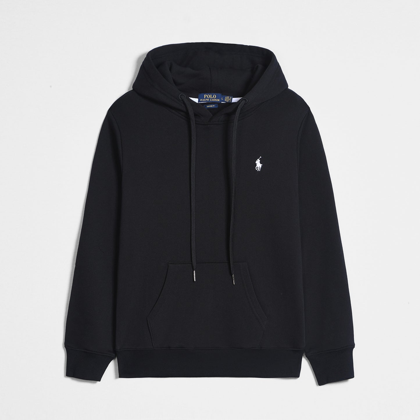 GMabcd Spring and Autumn Thin Pony Hooded Sweatshirt RL Cardigan Zipper Embroidery Loose Plus Size Paul POLO Jacket