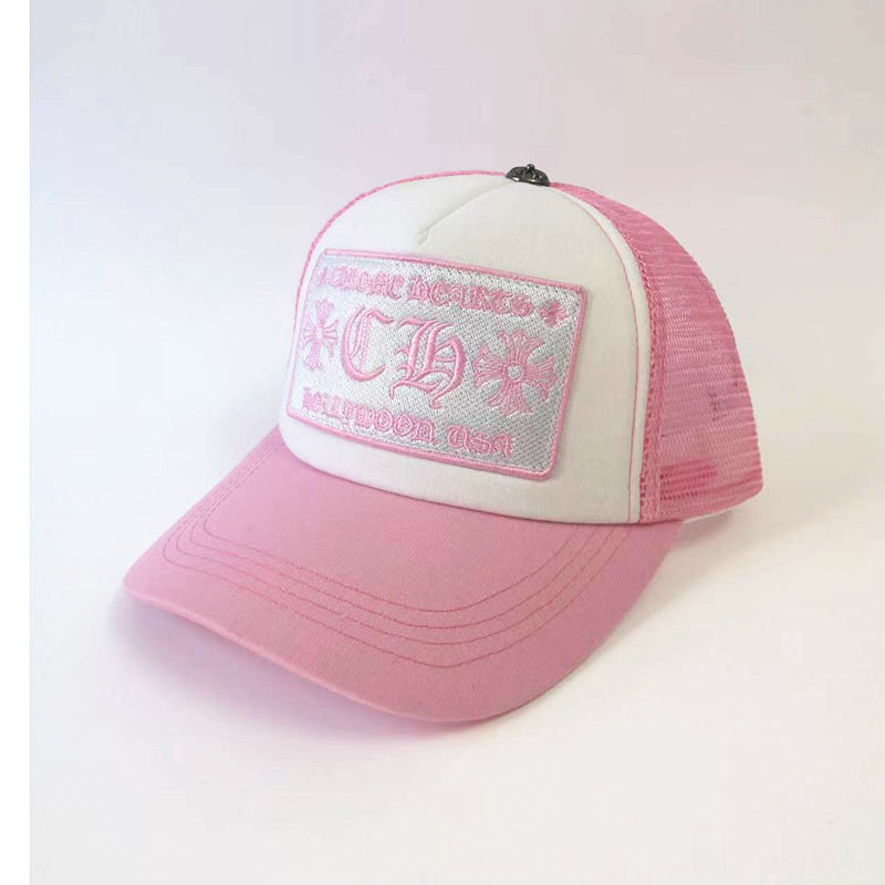 CH Cro Hat Embroidery Fashion Hip-Hop Sunshade Mesh Hat Women Flat Sun Baseball Cap FK Letter Outing