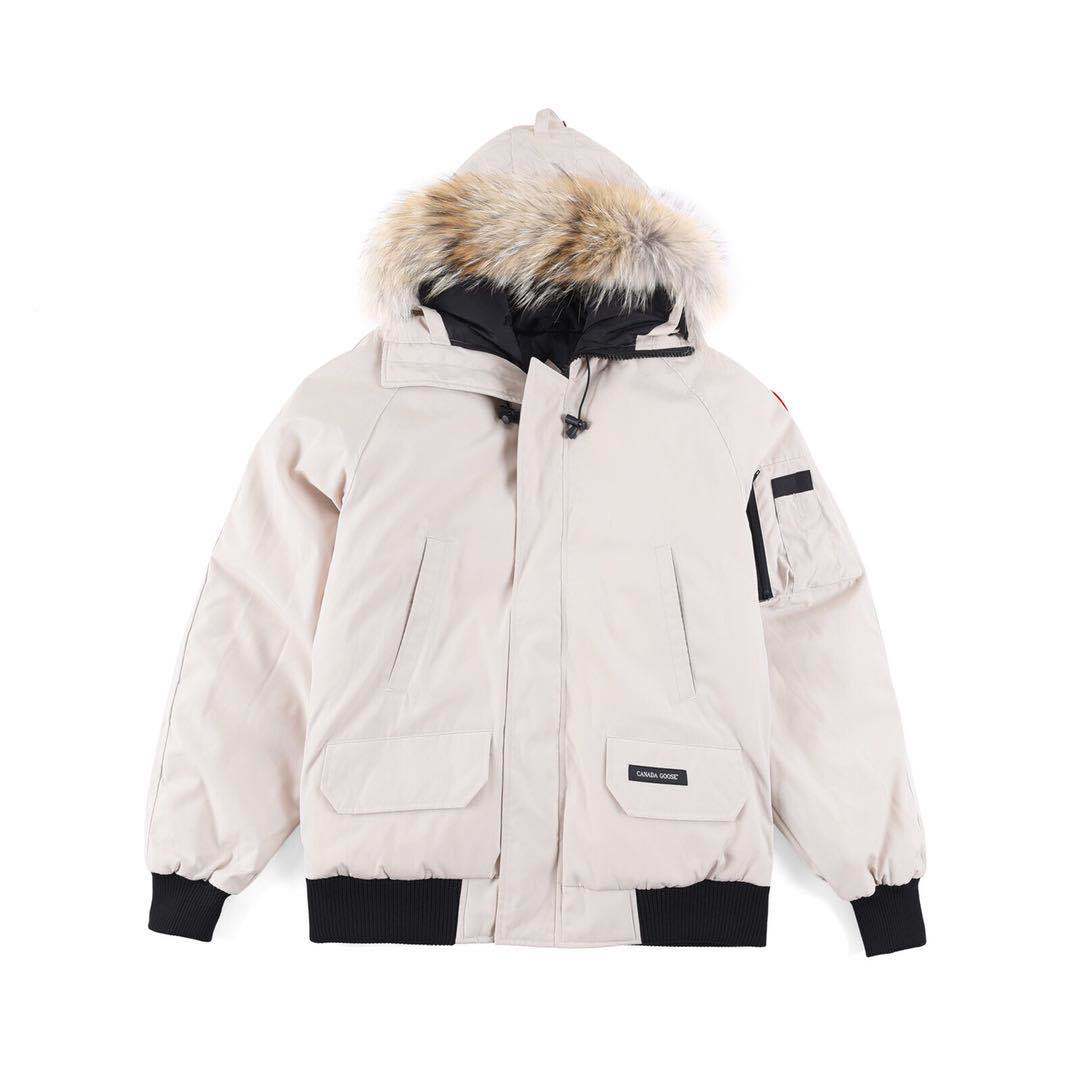Big Goose Duck Down 01 Flight Jacket Parka Coat White Duck Down Couple Style Solid Color 2026 Autumn Winter Hot Item
