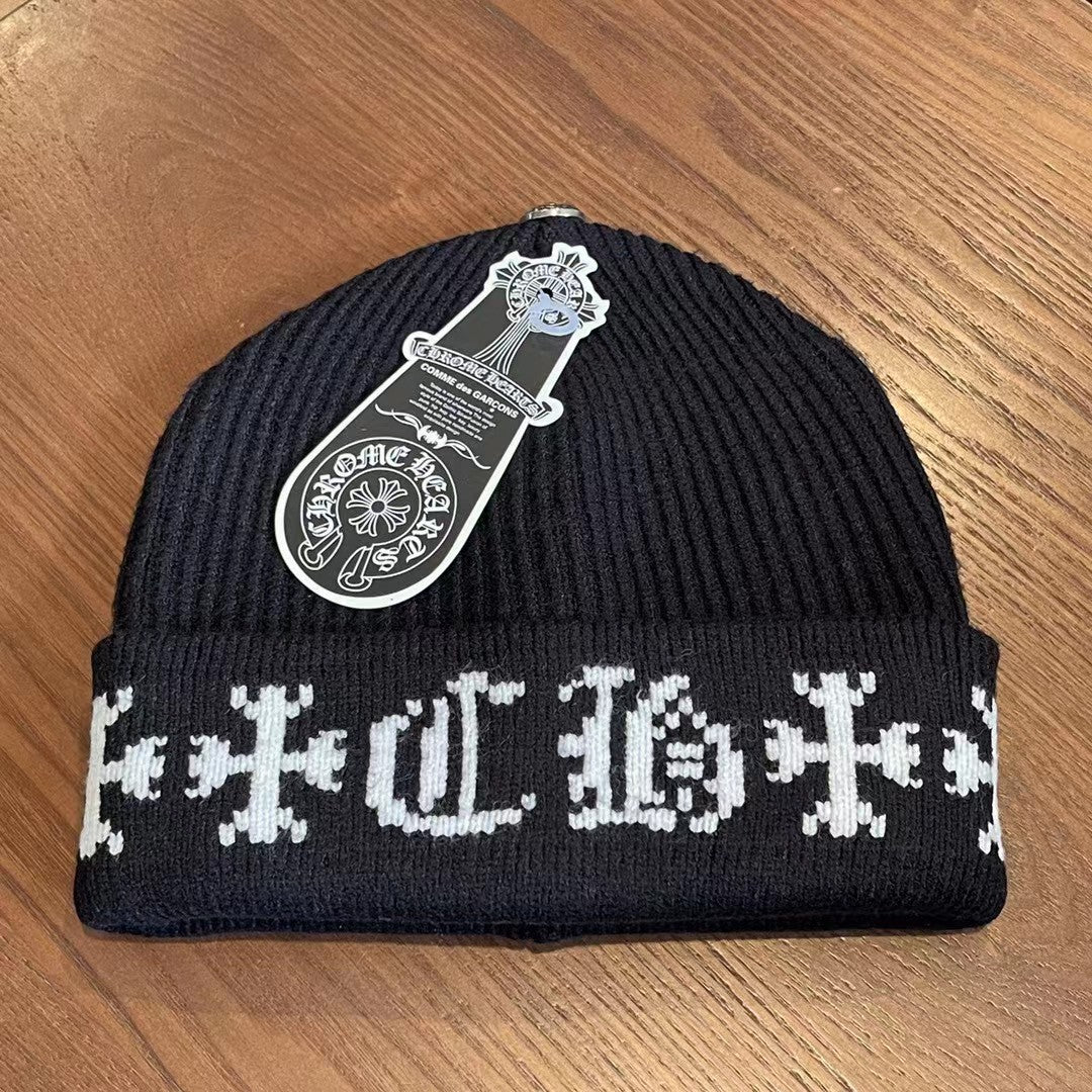 GMChrom Hearts Crohn Sanskrit Knitted Beanie 23 New Hat