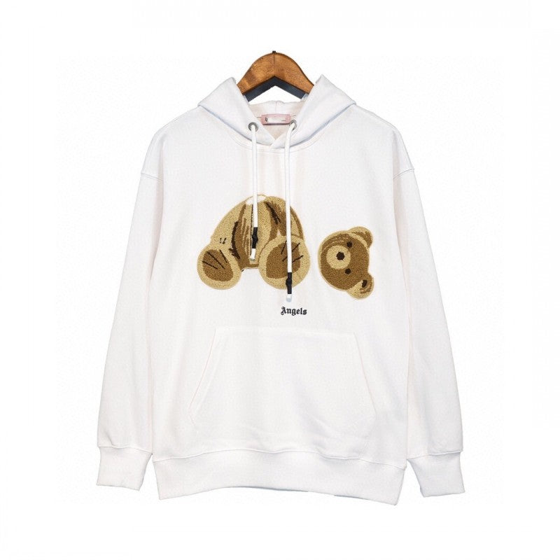PA Angel Broken Bear Sweater Oversize Niche High Street Fashion Brand Ins Couple Hoodie