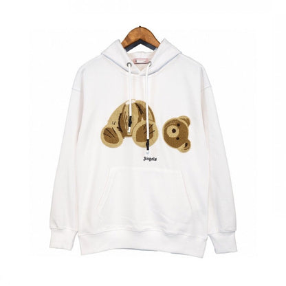 PA Angel Broken Bear Sweater Oversize Niche High Street Fashion Brand Ins Couple Hoodie