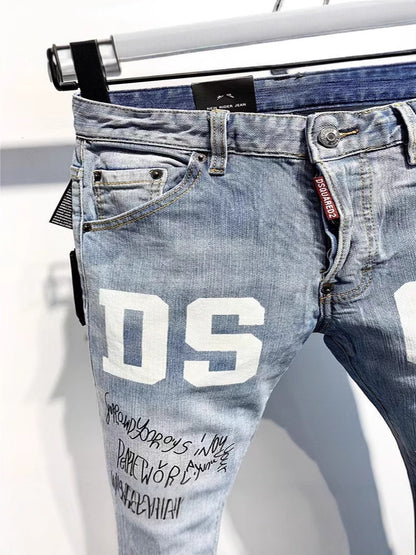 DSQ2 & DSQUARED2 Quadratic 24ss Printed Jeans