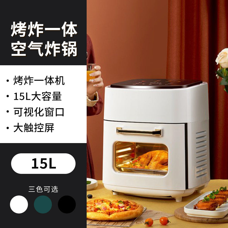 Air Fryer New Air Fryer Home Large Capacity Chips Machine Multi-Functional Deep Frying Pan