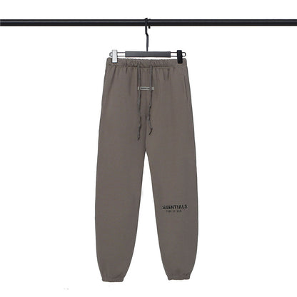 GMabcd Essen-tials Sweatpants Trendy Brand Casual Pants Fog Spring Autumn Thin Fleece Cross-border Trendy Versatile