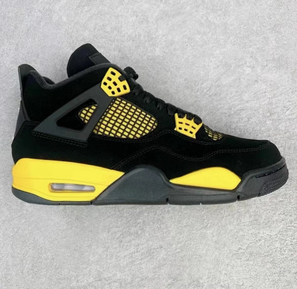 GMABCDAJ4 Electric Mother Black Cement Paris Basketball Shoes Yuanyang AJ3 Air Cushion Basketball Shoes