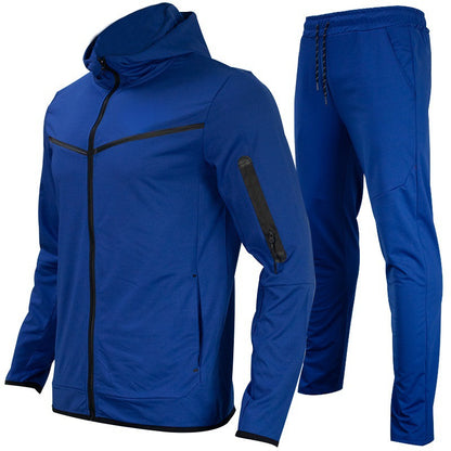 Spring and Autumn Hooded Suits Men's and Women's NK Sports Leisure Suit Sports Fashionable Jacket Trousers Fashion Brand Clothes