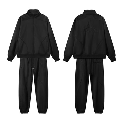 Gmabcd-sup Hoodie Collaboration Joe Loose Fit Autumn Winter Fleece Zipper Jacket Street Fashion Patchwork Hooded Sweatshirt