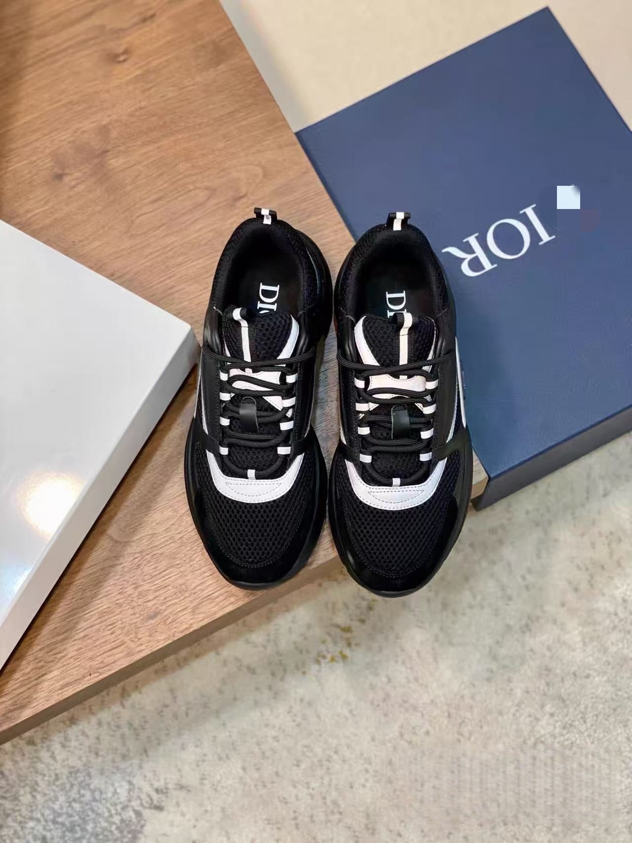 B22 Thick-Soled Height-Increasing Retro Dad Shoes for Men and Women, Mesh Breathable Sports Casual Shoes
