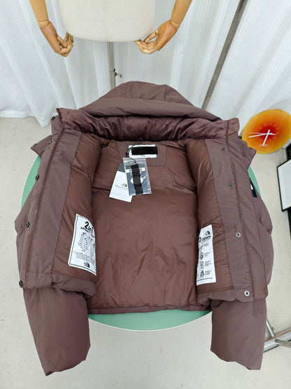 2026 Autumn Winter Hot Sale Beijia Beijia South Korea Limited Two-in-One White Duck Down Cold-Proof Down Jacket