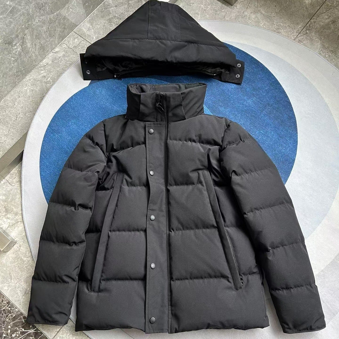 GMabce-New 29 style Big Goose 2048 Parka Coat, Unisex Style with Detachable Hood, Extreme Cold Protection Comparable to Rolls-Royce Grade, Fur-Free Hooded Down Jacket Wyndham Jacket Thickened