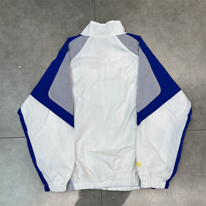 Gmabcd New Corteiz Alcatraz Embroidered Logo Woven Casual Sports Suit Spring Thin Long Pants with Zipper