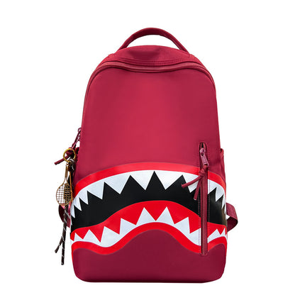 New Fashion Shark Backpack for Students, Large Capacity Outdoor Waterproof Lightweight Trendy Men's Backpack