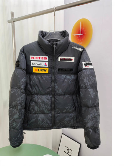 Dissante Second Generation Audi Collaboration Multi-Label Short Down Jacket 2025 New Model