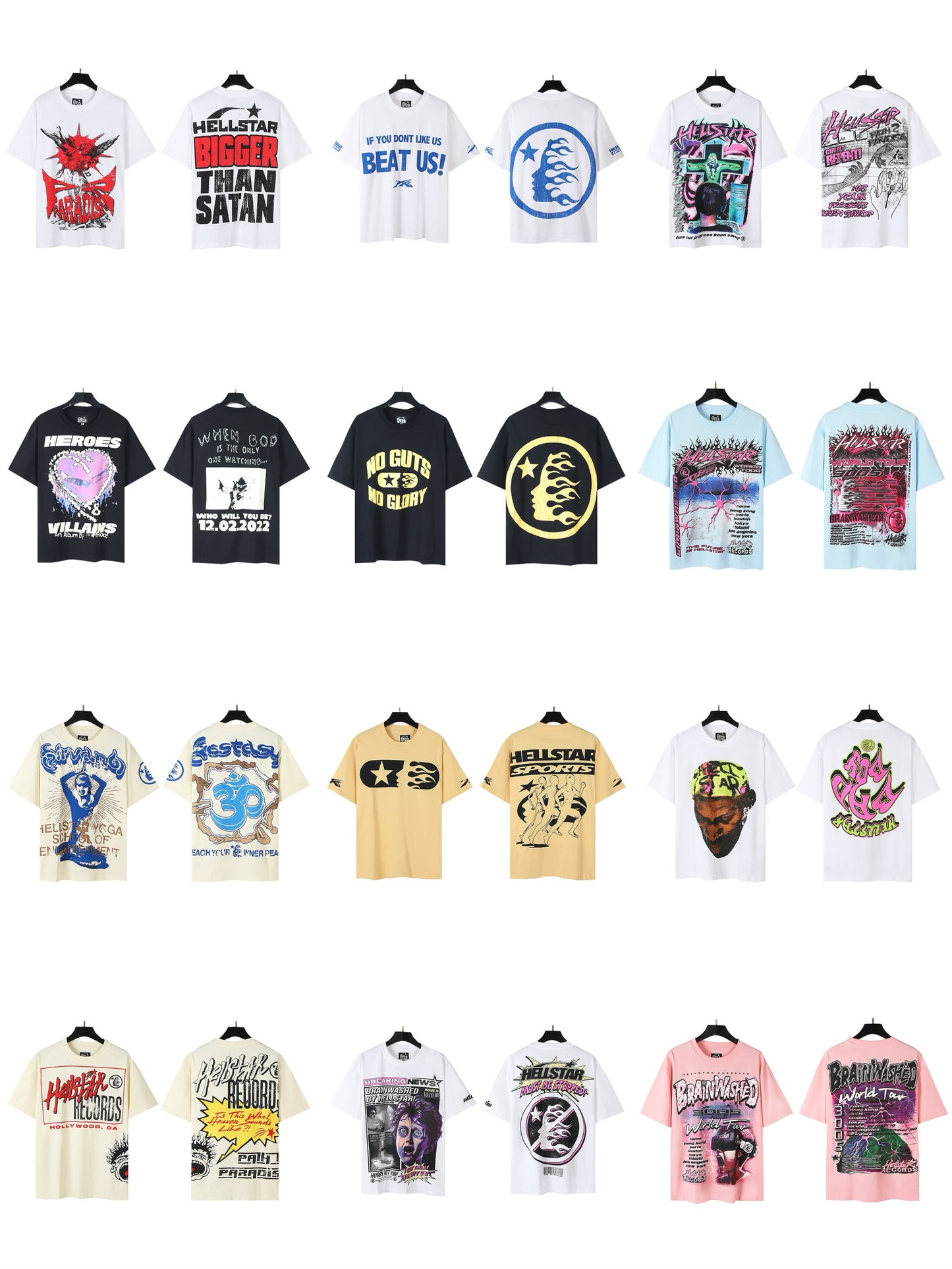 [3]2025 Summer New American Fashion Brand Male and Female Couples Wear plus Size Loose Pullover Short Sleeve T-shirt Youth Tee