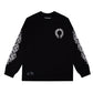 Ch Heart High-Quality Double Yarn Pure Cotton Unisex Printed Long Sleeve T-Shirt