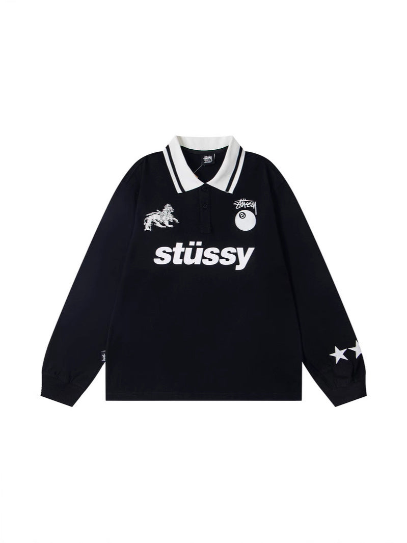 GMstuxN Letter Collaboration Hoodie Classic Letter Embroidery Hooded Sweatshirt Heavyweight Casual Jacket for Men