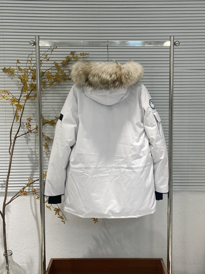 Big Goose New 08 Expedition Parka Classic Warm Hooded Short Down Jacket 4660M