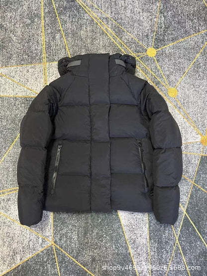 GMabcd Big GOOSE/ Junction 3M Reflective Black Label Parka Coat/Same style as used by Ouyang Nana