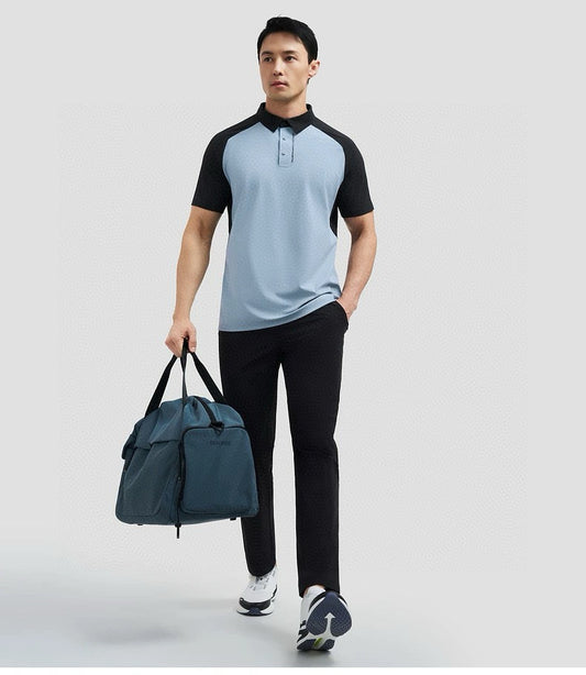 sport short-sleeved polo shirt! Breathable and comfortable, with a perfect fit. Made of soft cotton, it's skin-friendly, comfortable and won't stick to your body!