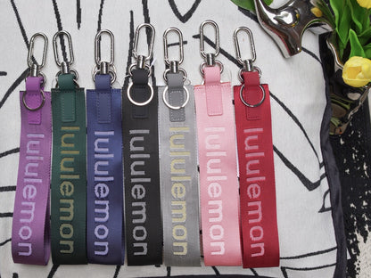 Lulu Same Style Mobile Phone Key High Quality Jacquard Pendant All Kinds of Bag Clothing Personality Trendy Decorations